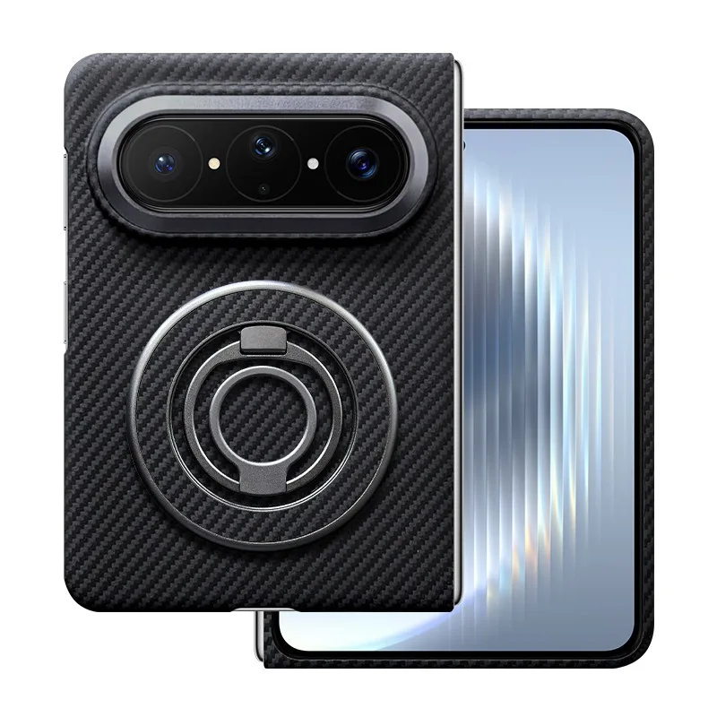 For HUAWEI Pura X Max Case Genuine 100% Carbon Fiber Aramid magnetic Magsafe Case Ultra thin Protective Cover phone accessories