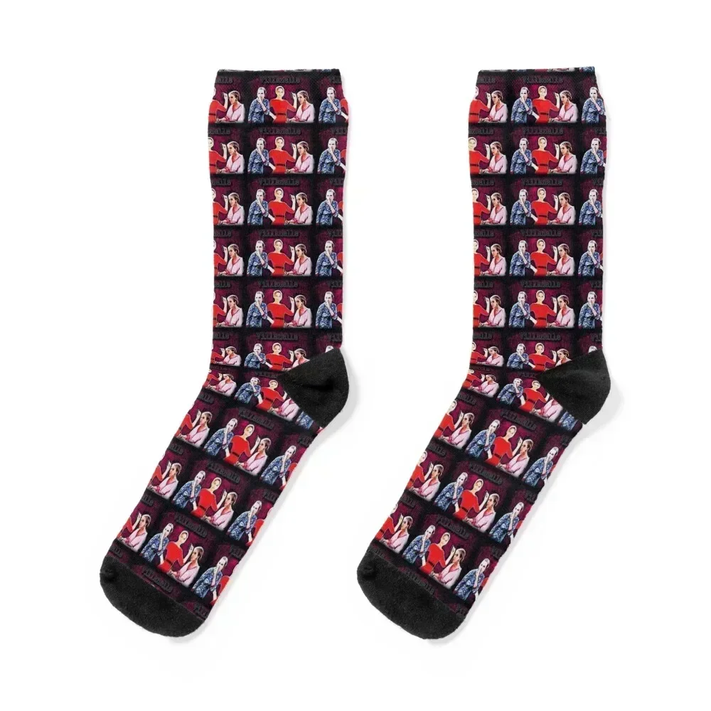 

Three Villanelles Socks retro luxe new year funny gift Socks Man Women's