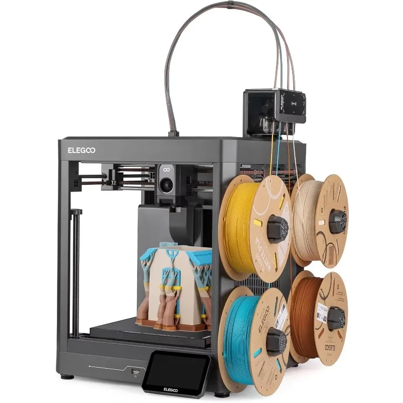 Centauri 2 Combo 3D Printer Beginner-Friendly Multicolor High Speed 500mm/s Printing Multi-Color 3D Printer