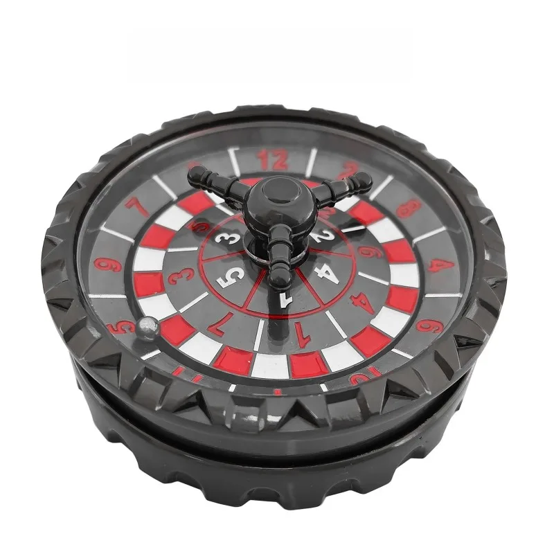 Roda rotativa dados fidget spinner rolo jogo de festa edc metal alívio do estresse mesa de escritório brinquedos adultos anti ansiedade idéia produtos