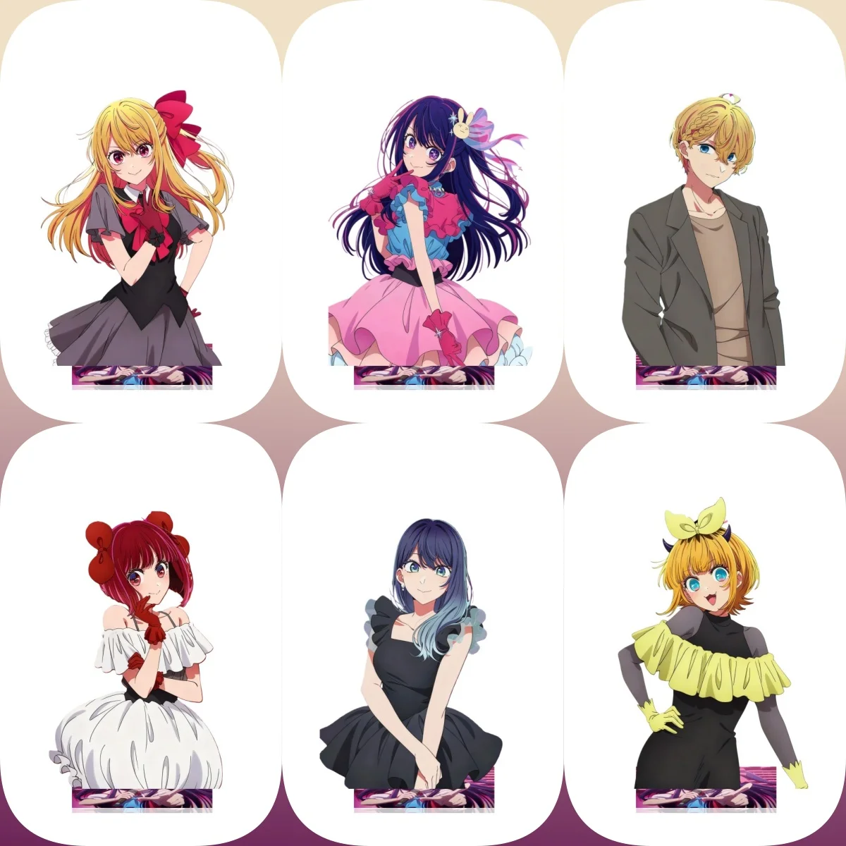 15cm OSHI NO KO Archive Acrylic Stand Ornaments Rumi Zoey Mira Decorations Cosplay Accessories Goods Christmas Gifts