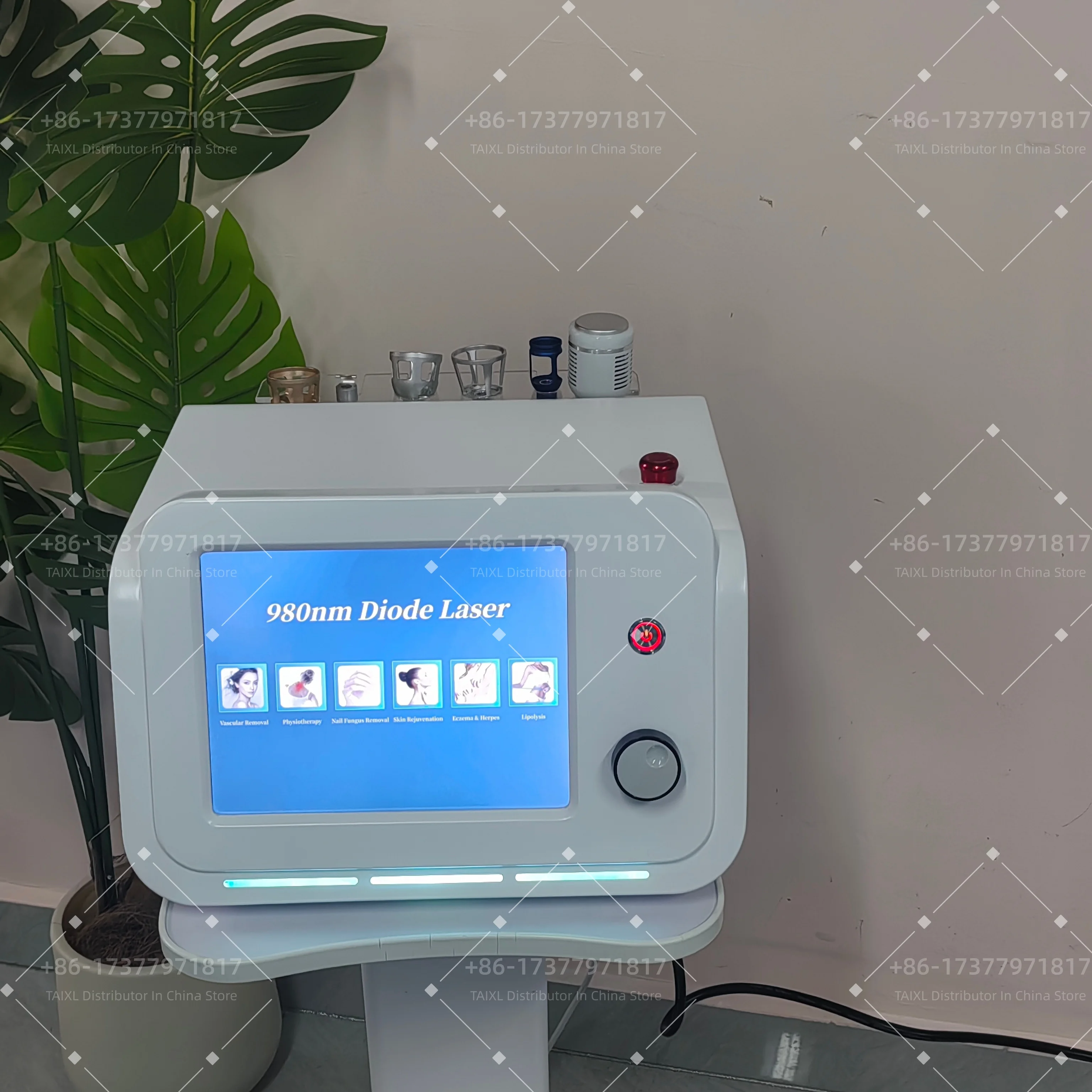 

Профессиональное лазерное оборудование для липосакции 980+1470, лазер 6-в-1 для удаления варикозного расширения вен, красных кровеносных сосудов и грибка ногтей.