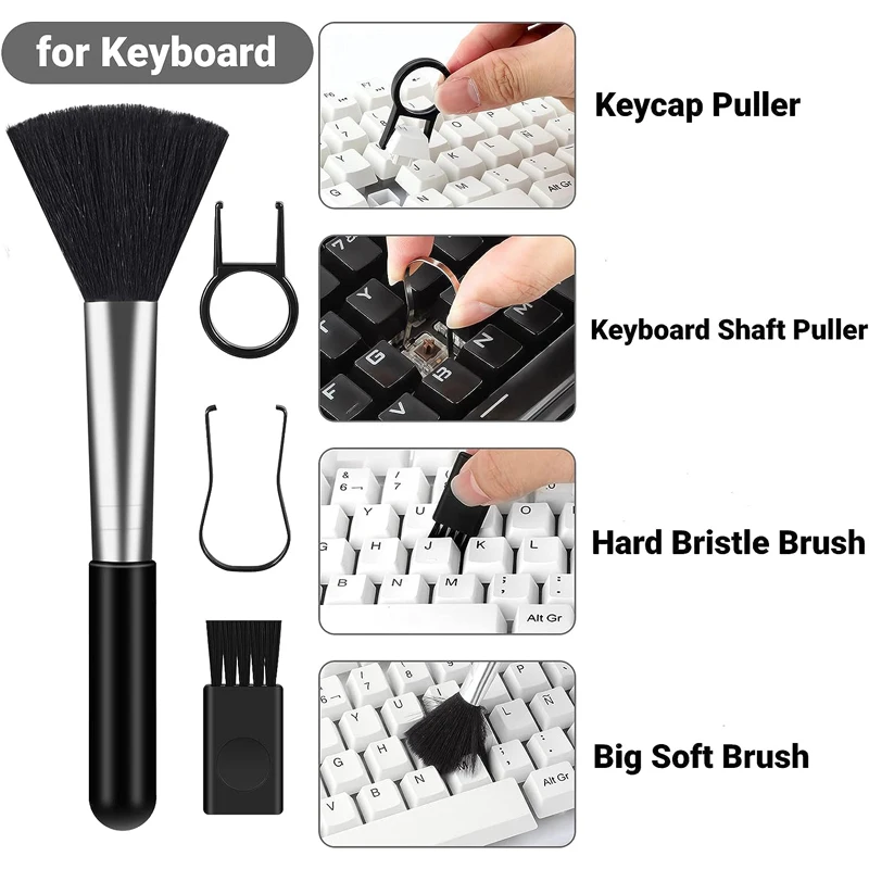 2023 New Design 18 in-1 Electronic Cleaning Kit For Mobile Phone PC TV Laptop Earpord Screen Keyboard