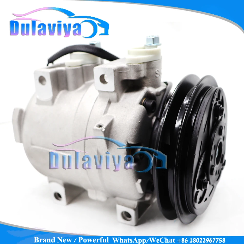 DKV14C Car AC Compressor For Hitachi Hyundai excavator R225-7 A5000-674-00-1 11N690040 11N6-90040 11N892040 50000674001