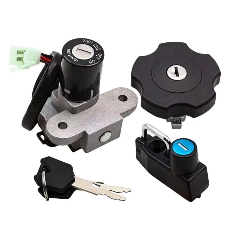 

Motorcycle Ignition Switch Lock Seat Lock Fuel Cap Lock With Key For Yamaha DT125RE DT125X 2004 2005 2006 2007 2008