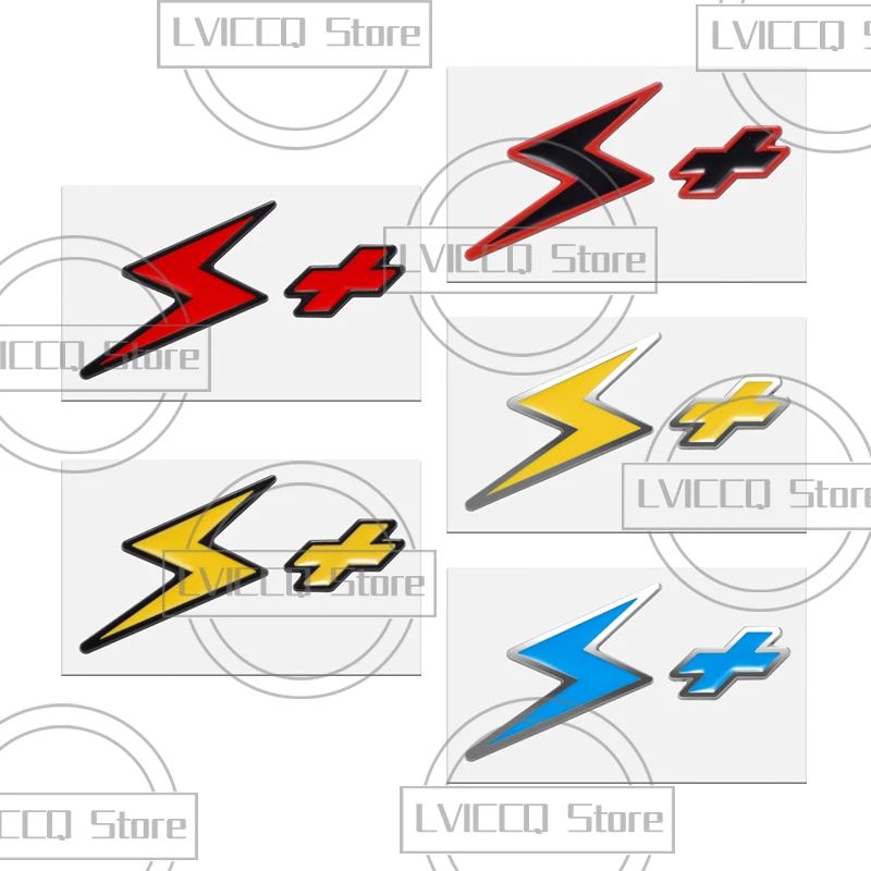 Emblema de coche 3D relámpago de Metal + insignia Logo calcomanías para el cuerpo pegatina para Evora 400 Eleven Eletre Evija Emira Emeya Exige S GTE Europa