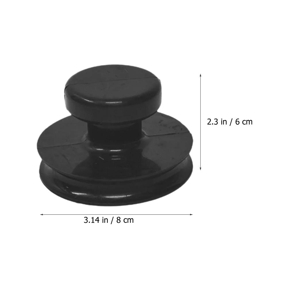 مقبض شفط وعاء الصوت، رافع مطاطي متين وخفيف الوزن ومناسب لملحقات أوعية القمر الكامل وإكسسوارات وعاء الغناء #5