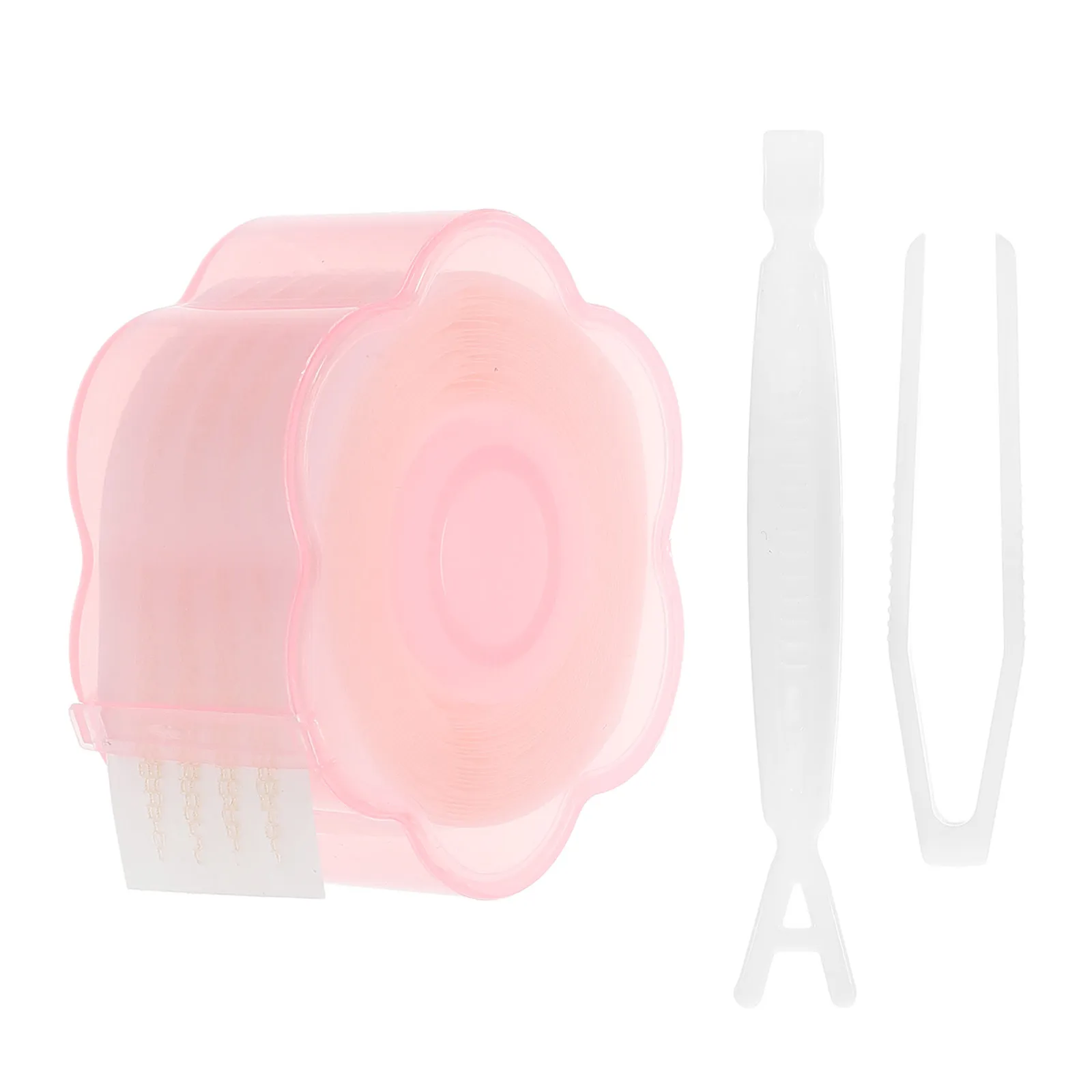 

1Set Double Eyelid Patches Lace Tape Strips Water Activated for Natural Fold Definition Lightweight Portable