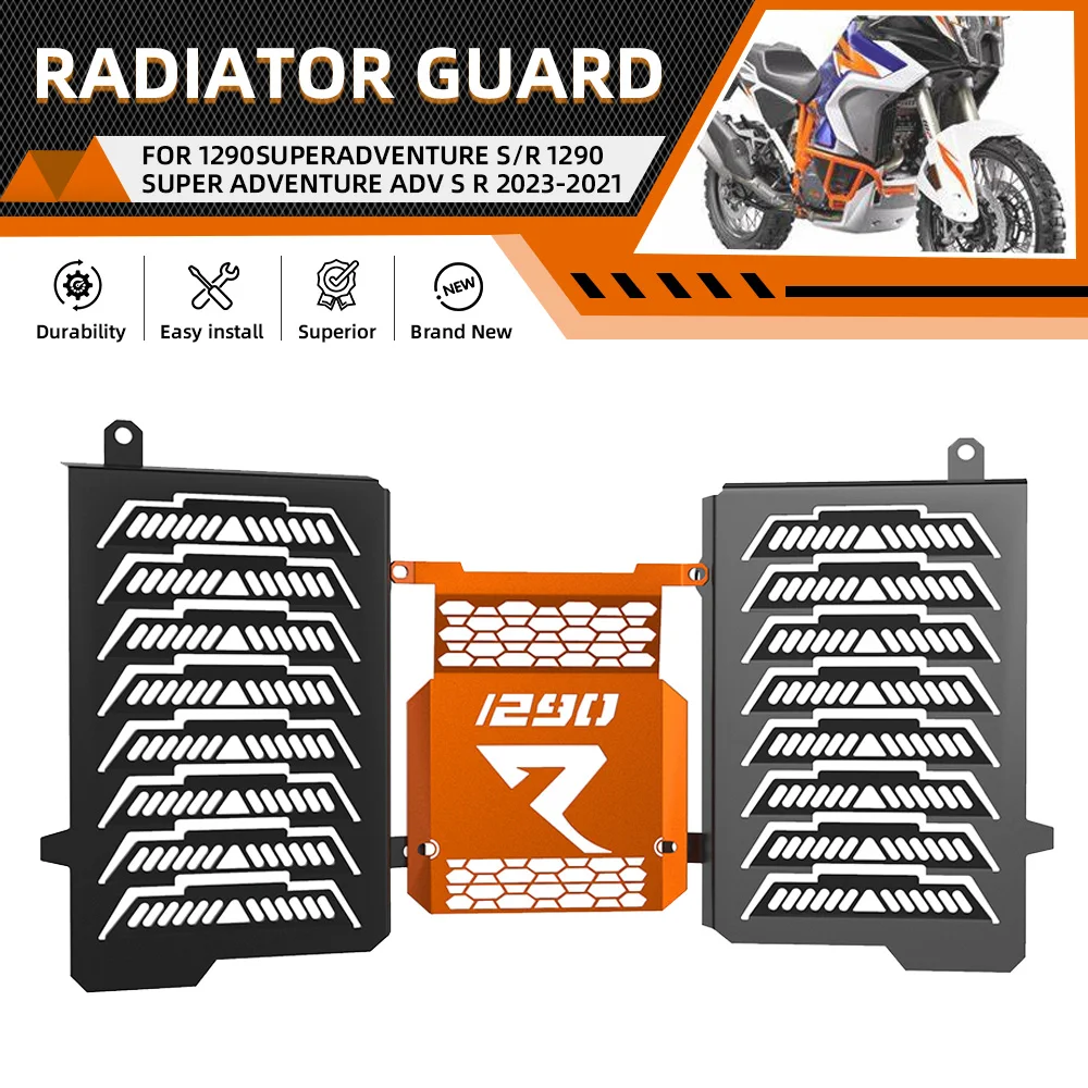 For 1290SuperAdventure S/R 1290 Super Adventure ADV S R 2023 2022 2021 Motorcycle Radiator Grille Central cylinder Guard Cover