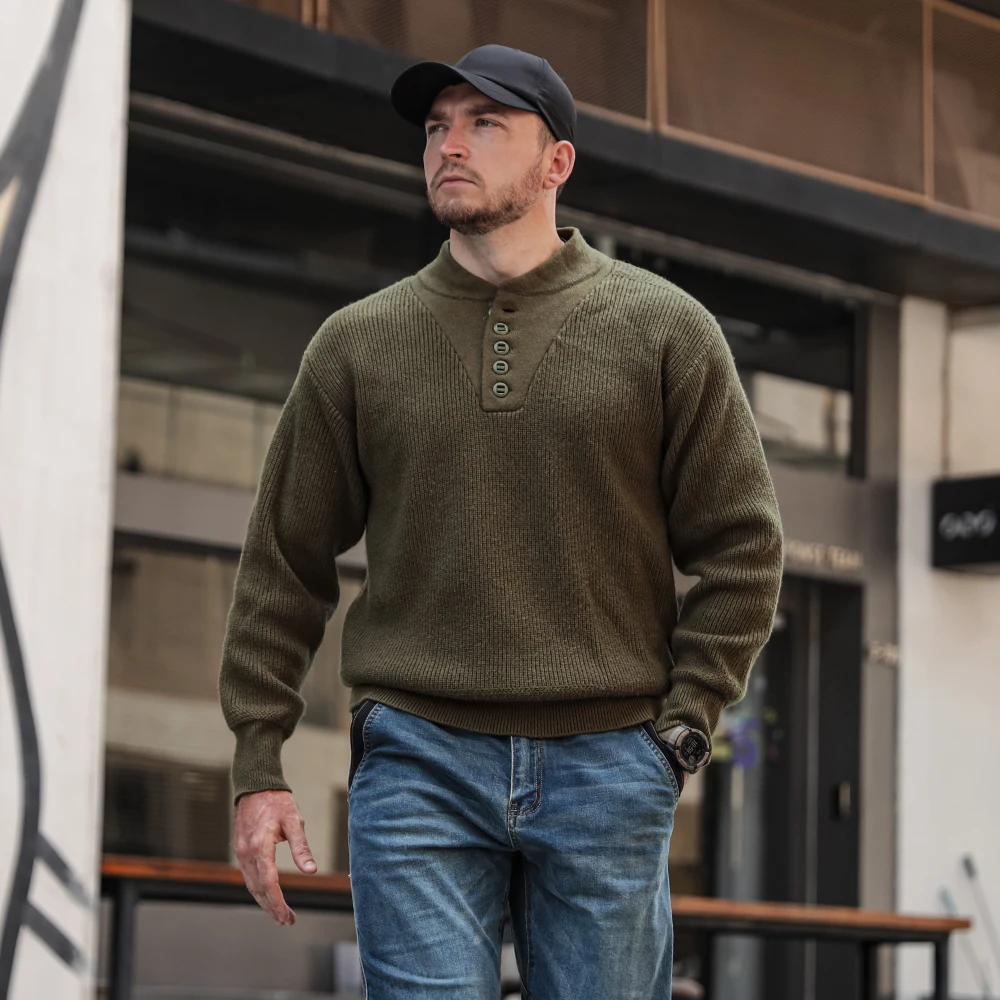 

Emersongear Blue Label "Снежная лиса" Рабочий свитер с высоким воротником Теплая толстовка с капюшоном Куртка Пальто Открытый Кемпинг Пригородный походный туризм
