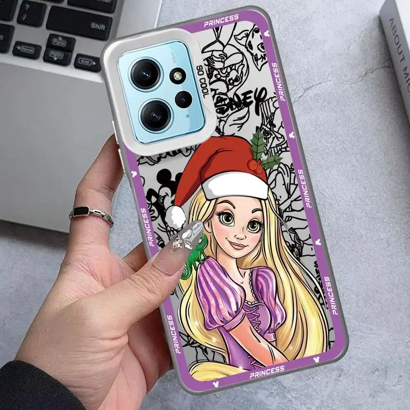 Merry Christmas The Princess phone case for Xiaomi Redmi note 12 13 pro plus 11 10 11pro 12s 12pro 5g fundas hard shell couvres