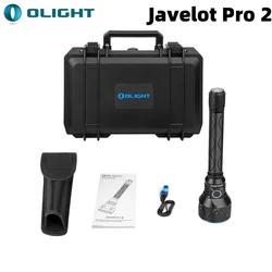 Olight Javelot Pro 2 Lantern 2500Lumens Rechargeable Dual-Button Long Distance 1050 Meters Tactical Flashlight with Battery Pack