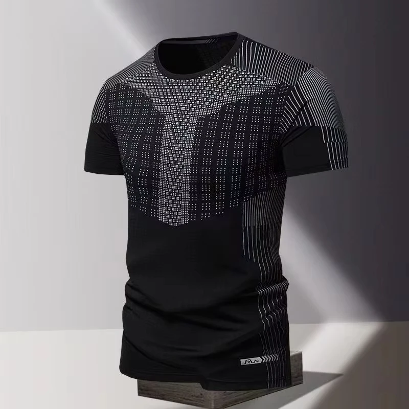 

Men's T-shirt New Breathable Quick Drying Casual Short Sleeve 3D Printed Harajuku Daily Outdoor Sports Clothing Loose O-neck Top