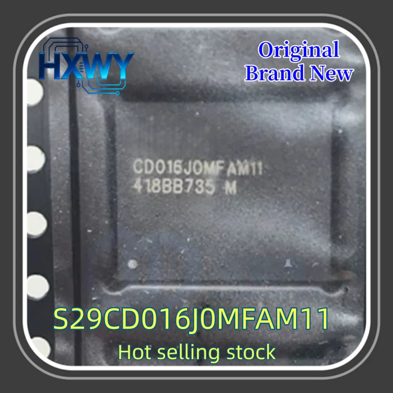 (1/5 pieces) S29CD016J0MFAM11 S29CD016J FBGA-80 memory IC chip New Electronic Parts Fast Delivery High Quality In Stock