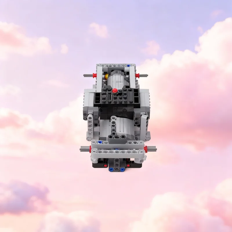 117pcs MOC Simple RC Chassis BuWizz 3 0 Model Building Blocks Architecture Birthday Idea Assemble DIY Kids Christmas Gifts Toy