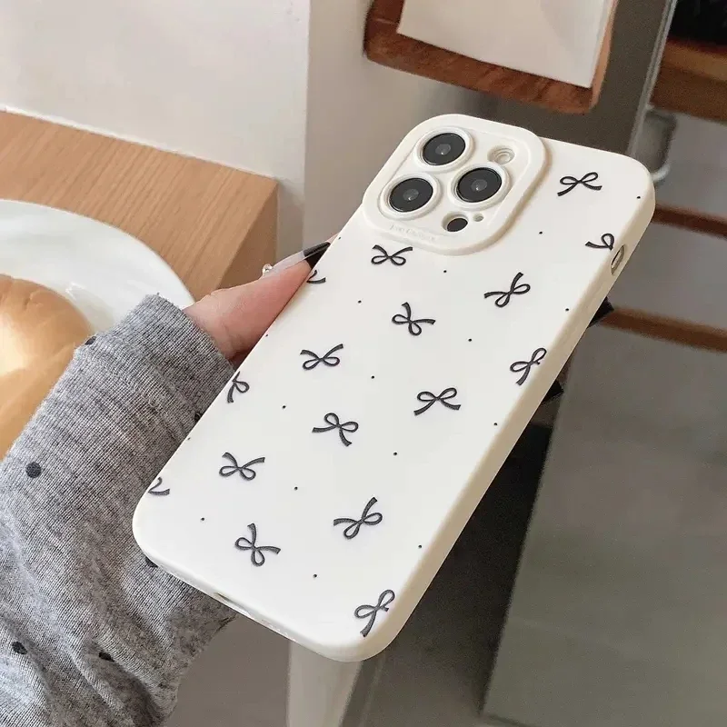Phone Case for Xiaomi 14T Pro Cases Mi 11 Lite 5G 14 13 12T 12 13T Poco M6 X6 X5 F5 X3 F6 Pro Multiple Cute Small Bowknot Cover