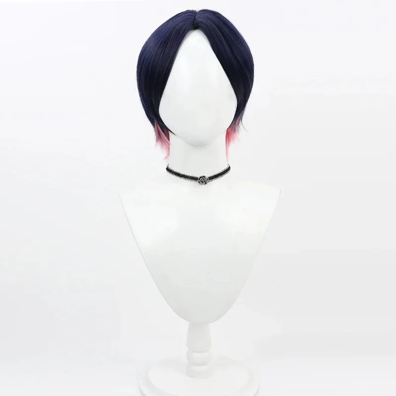 

2025 годя Valorant New Hero Clove, короткие термостойкие синтетические волосы для косплея, вечерние ролевые игры на Хэллоуин + бесплатная шапочка для парика