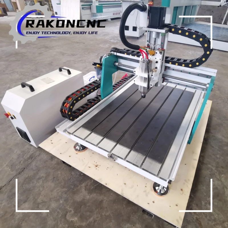 Rakon CNC Engraving Machine 6090 3 Axis 4 Axis Wood Router Engraver Aluminum Milling Tools