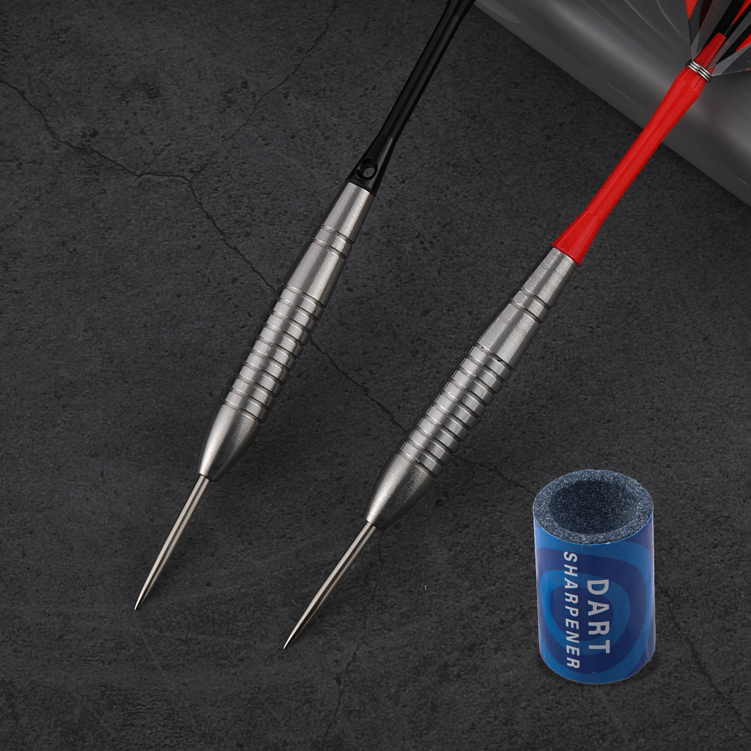 Professionelle Dart-Schärfsteine, 1/2/4-teiliges Set, Stahl-Dartspitzen-Schärfwerkzeuge für präzise Dart-Wartung, langlebiges Dart-Zubehör, universell für alle Stahl-Darts. – Detail 7