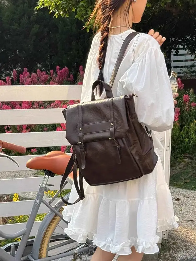Plecak Damski Torba Wysokiej Klasy Moda Koreańska Duża Pojemność Plecak Szkolny dla Studentów Torba do Pracy Plecak