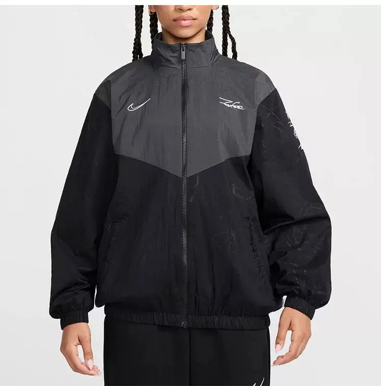 Nike Authentic New Arrival Loose‑Fit Couples Hooded Casual Jacket HF6069‑010