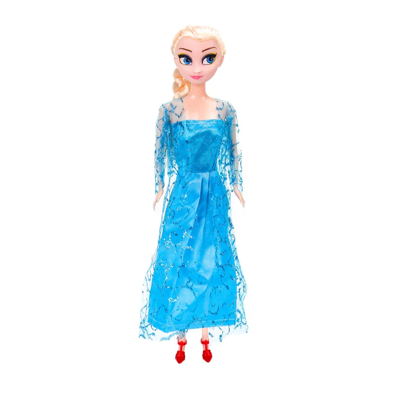 30 CM Disney cartoon Frozen 2 Elsa Anna Figure Princess Doll Toys sofia Girls Toys Elsa Dolls Clothes Dolls Children Gift