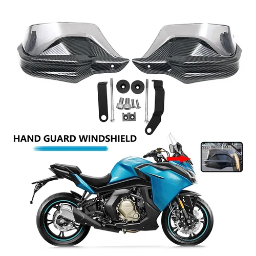 Accesorios para motocicleta guardamanos protectores de parabrisas protección contra el viento apto para CFMOTO 400GT 650GT 650 GT 400 GT