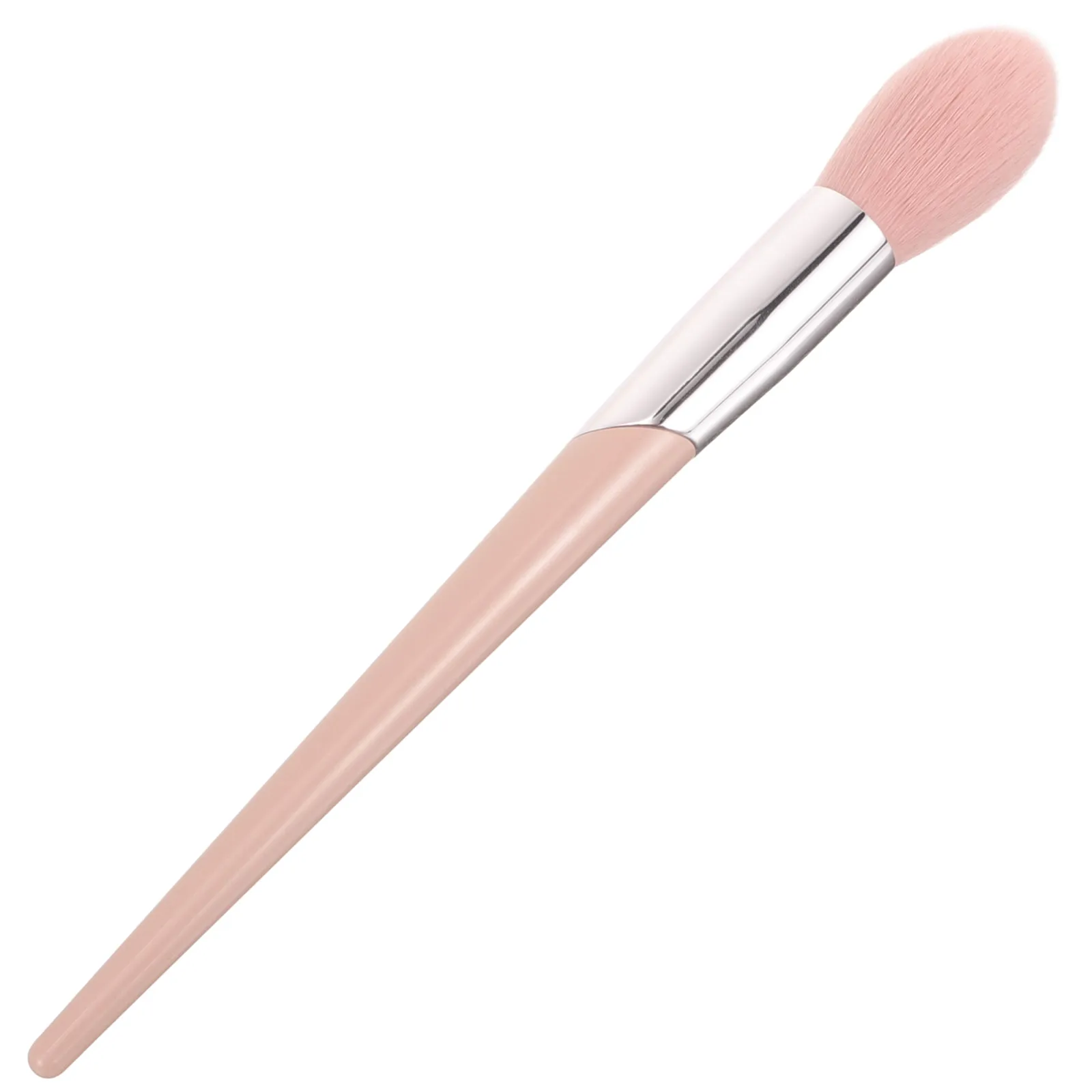 Pennello per Trucco Morbido Premium per Blush, Illuminante, Ombretto Naso e Viso, Leggero e Portatile