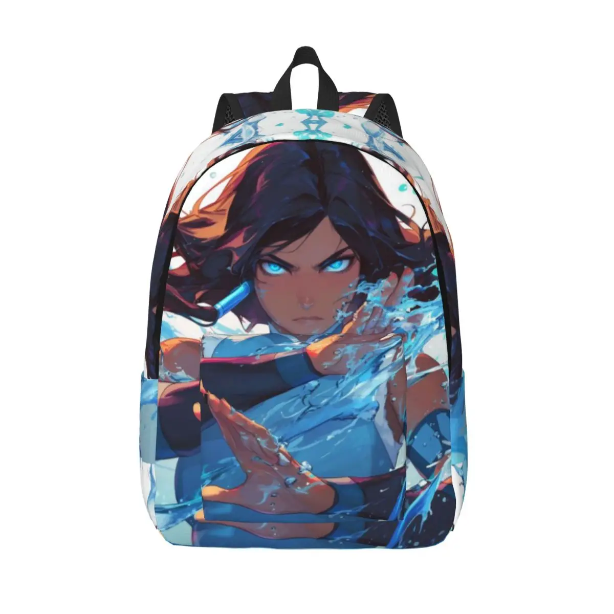 Cartoon A-Avatar The Legend Of Korra New Fashionable Pattern School Bag Print Lightweight Backpack 15.7in 17.7in