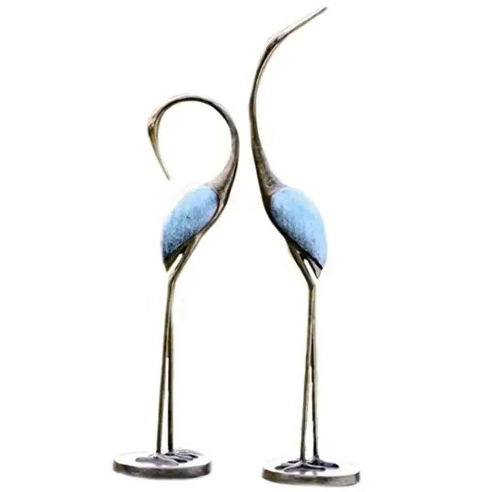 Metal Garden Crane Pair 36