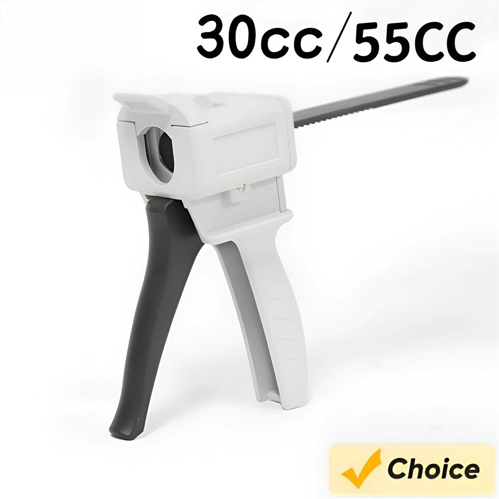 

For One-Component Manual Glue Gun 30cc/55cc Labor-Saving Syringe Glass Silicone UV Single Liquid Hand Tools 30/55ml