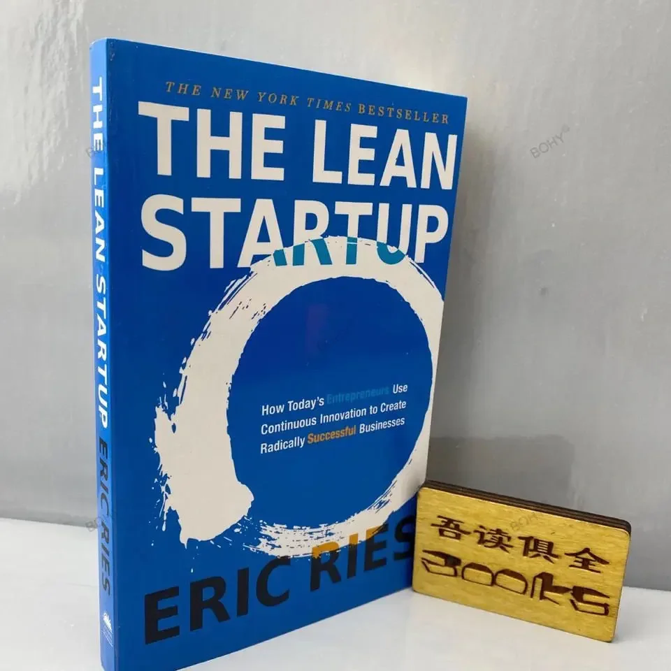 The Lean Startup By Eric Ries Growth Mindset Startups Growth Thinking Books for New Ventures Business English Guide Book