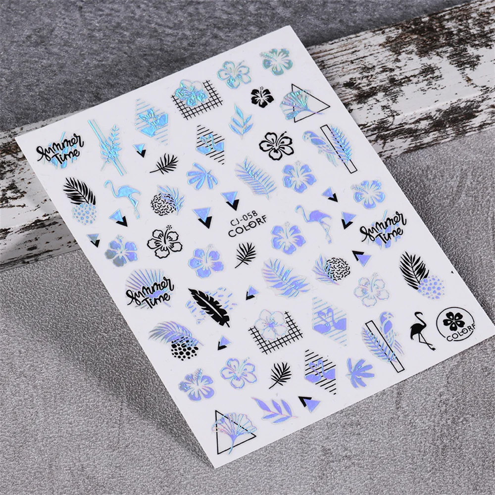 สติกเกอร์เอฟเฟกต์ติดทนนาน สร้างเล็บสวยงาม ตกแต่งเล็บ สร้างการออกแบบเล็บที่สวยงาม เพิ่มสีประกาย