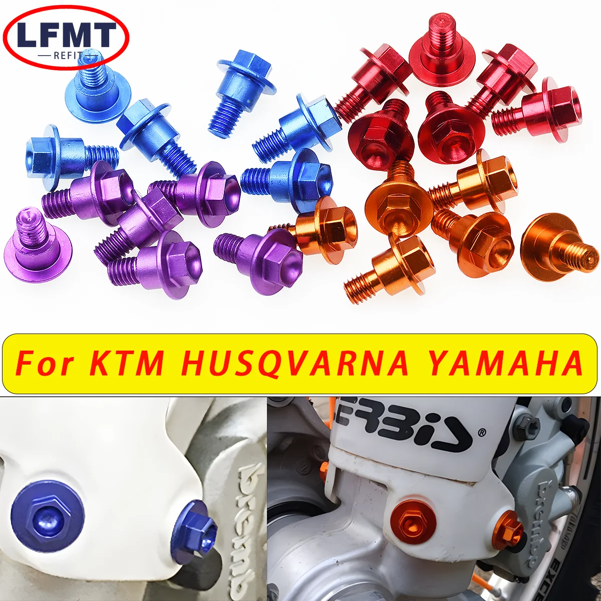 

Motorcycle Screws Fork Guard Bolt For KTM EXC EXCF SX SXF XC XCF XCW XCFW For Husqvarna TC FC TE FE FEI TX FX For Yamaha YZ WR