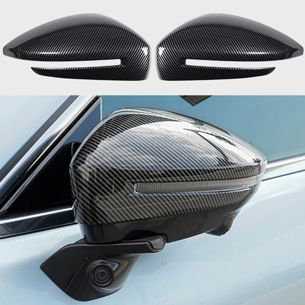 

For Zeekr 001 2021 2022 2023 Covers Side Wing Mirror Covers Rearview Mirror Caps Mirror Housing Car Exterior Replacement Parts