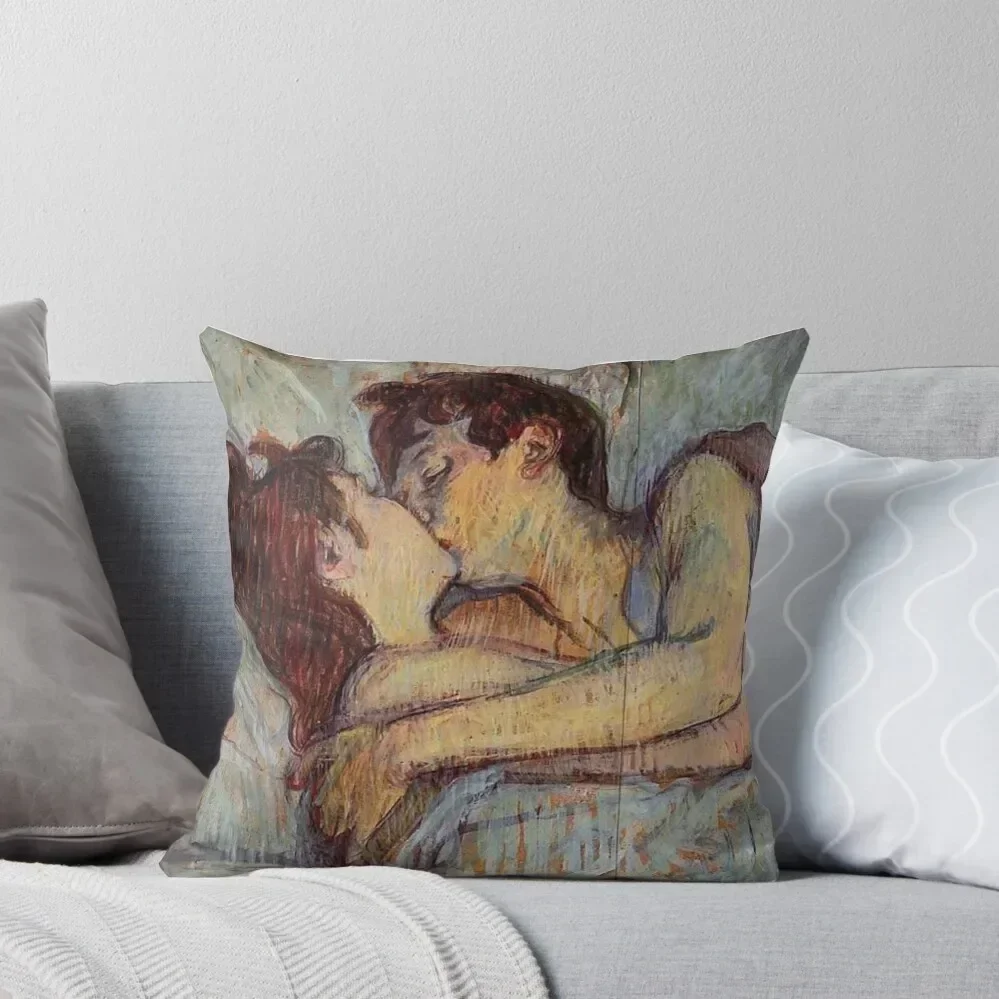 

In bed the kiss Throw Pillow Embroidered Cushion Cover Pillowcase Cushion luxury sofa pillows Sofa Cushion Cover pillow