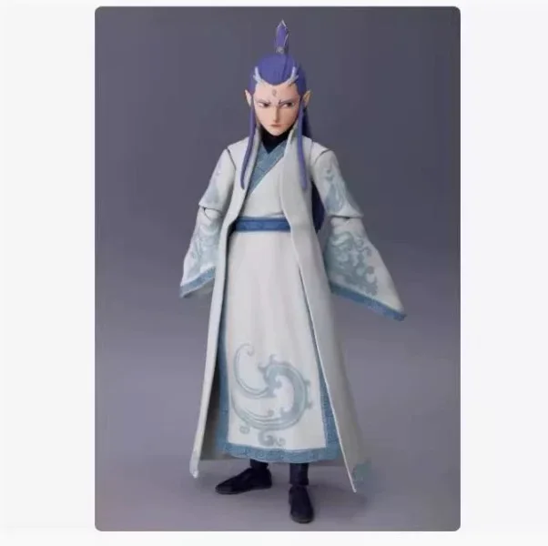 Echter Bandai SHF Ao Bing Nezha 2025-Film Nezha's Demon Boy Haunting the Sea. Echte Version kann auf Lager 18 cm durchgeführt werden