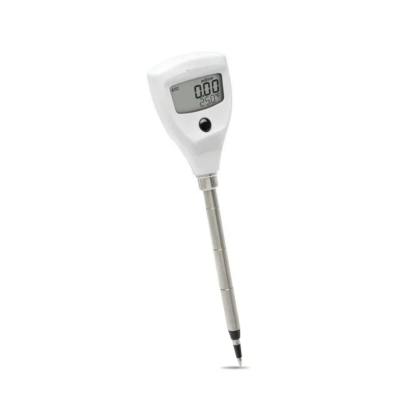 Handheld Direct Insert Soil EC Conductivity Tester Digital Portable Ground Nutrient Detector For Farm Garden Greenhouse