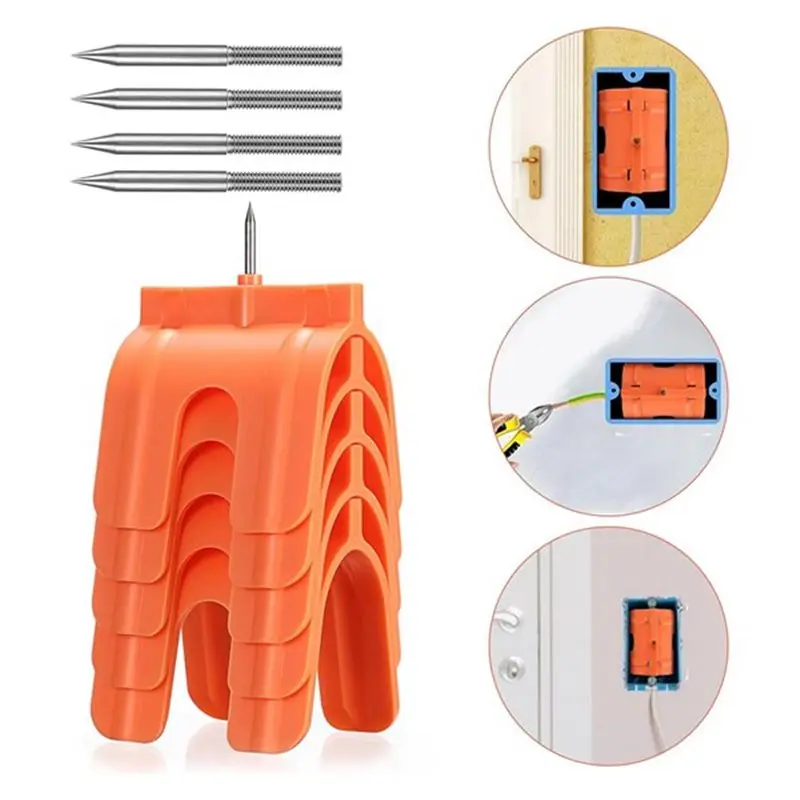 A69eideal For Electrical Outlets Installation- Drywall Outlet Markers(5PCS), No Measuring Tool Required