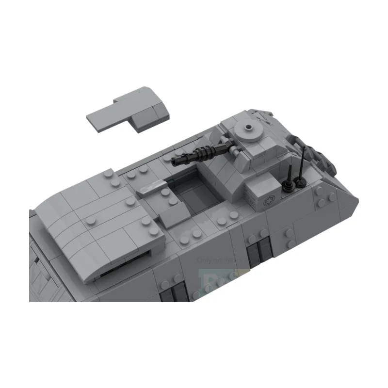 

Имперский танк-репулсор 1-L MOC: Набор строительных блоков для сборки научно-фантастической модели танка, коллекционный подарок для взрослых