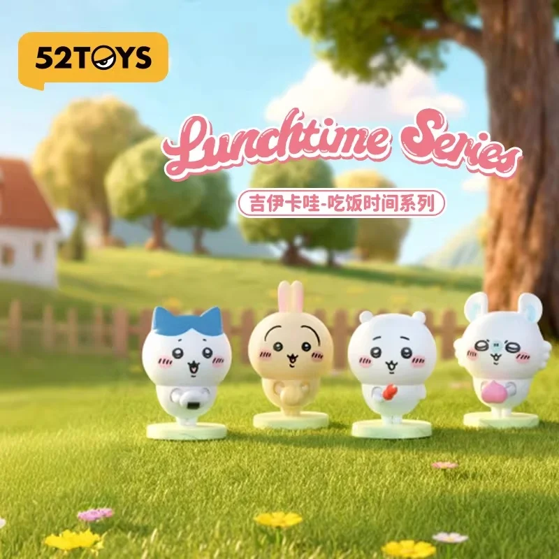 

Genuine 52toys Chiikawa Meal Time Series Action Figure Blind Box Cute Figurine Decoration Trendy Collectible Toy Birthday Gift