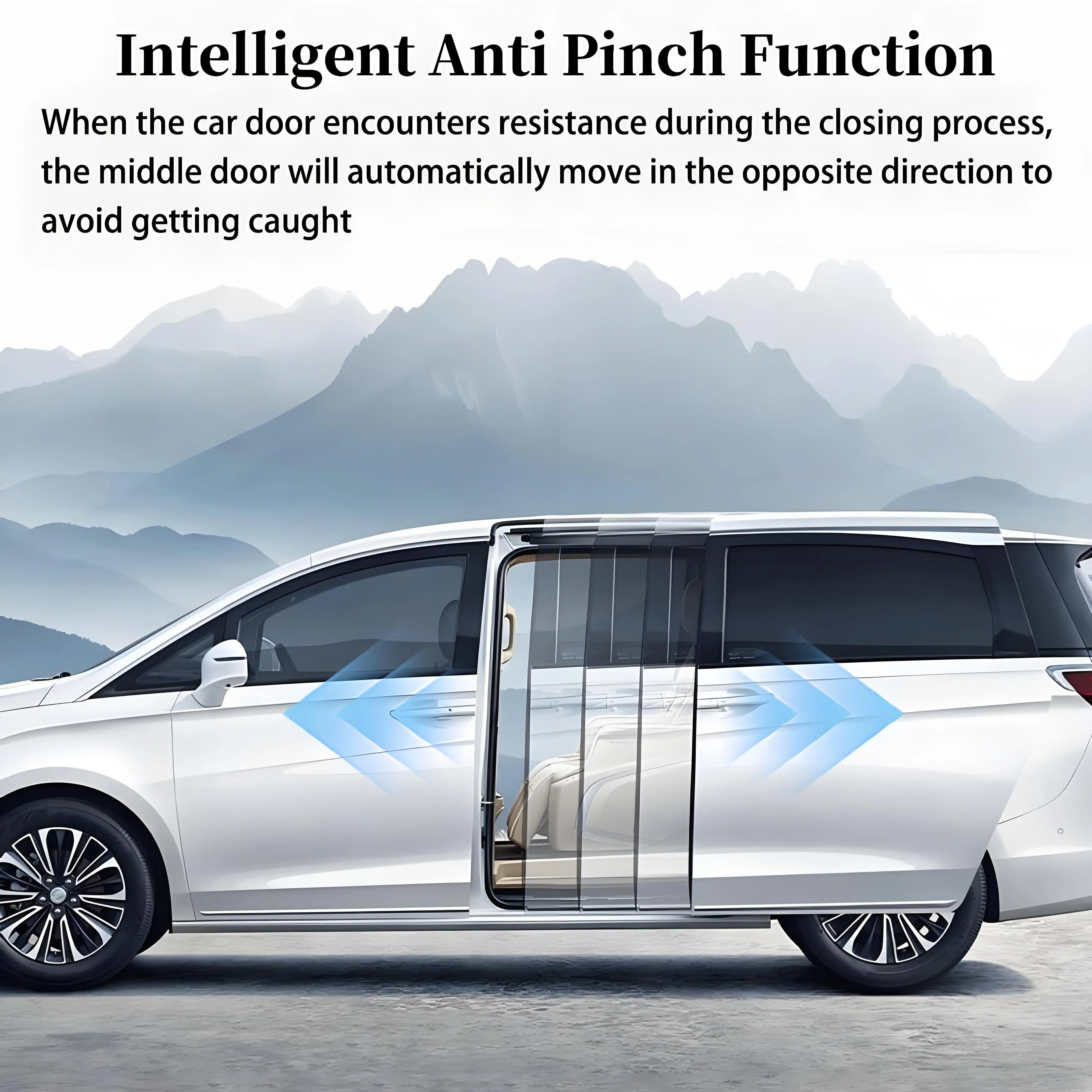 for MG Maxus 7 LDV Mifa 7 2023 2024 2025 2026 Smart OEM Automatic Electric MPV Side Power Sliding Door Control System