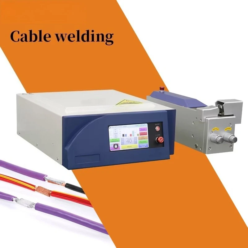 EW-6040 Maximum Output Power 6000W Ultrasonic Wire Welding Machine 0.5-20MM2 Welding Area Range Cable Manufacturing Equipment