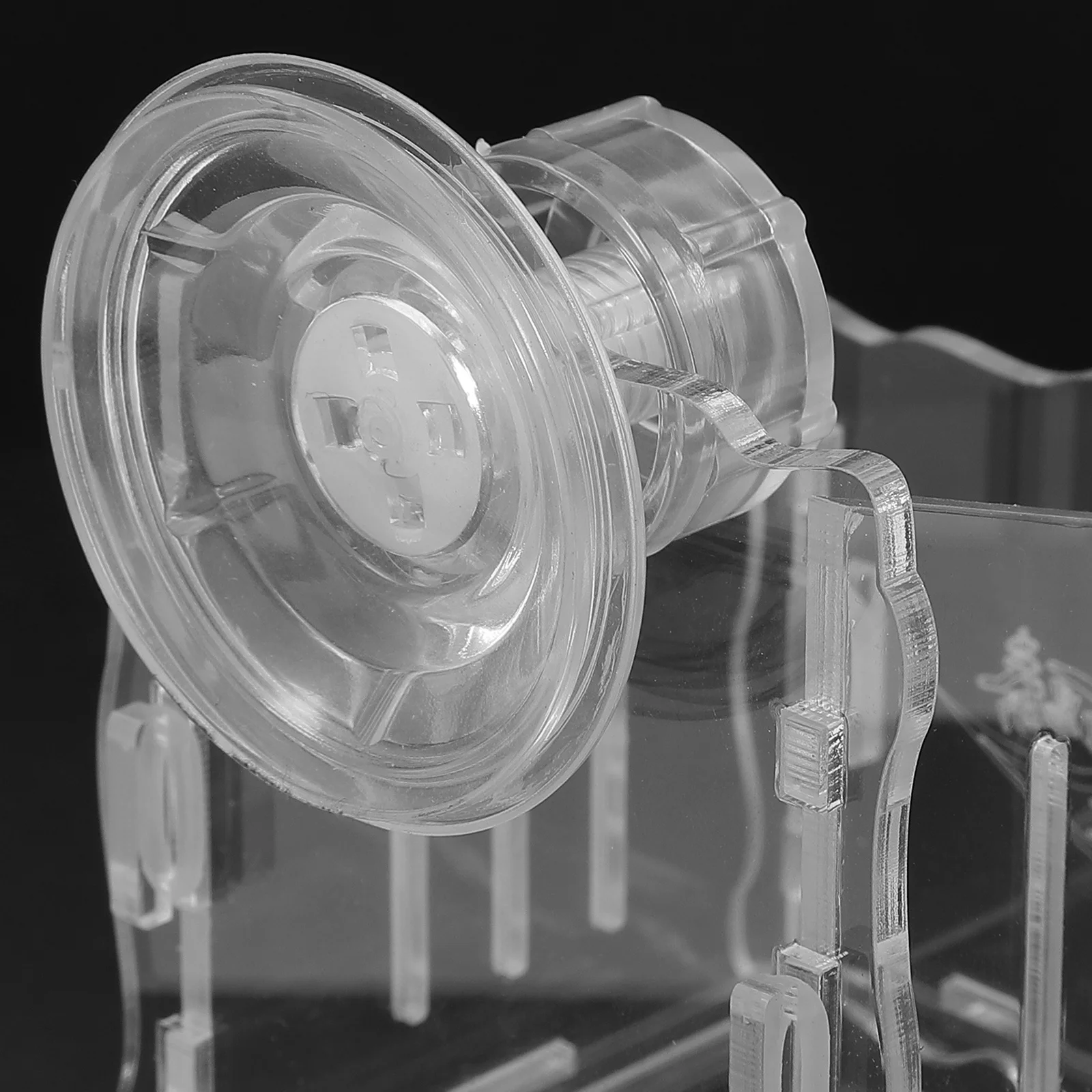 Fish Tank Suction Cup Hanging Plant Holder Transparent Aquatic Plant Pot Aquarium Planter Cup Planter for Fish Tank - Image 2