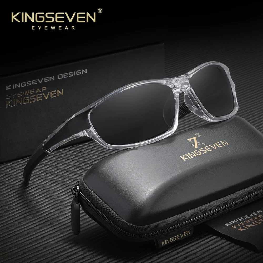 

KINGSEVEN Cycling Sunglasses Men Outdoor Sports Bicycle Polarized UV400 Luxury Glasses Women Causal Fishing Eyewear Frames