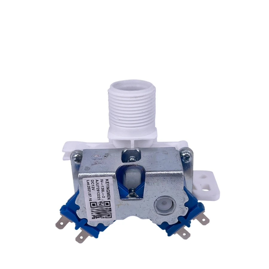 Suitable for LG washing machine water inlet solenoid valve switch accessory AJU72912221 DC12V double head inlet valve