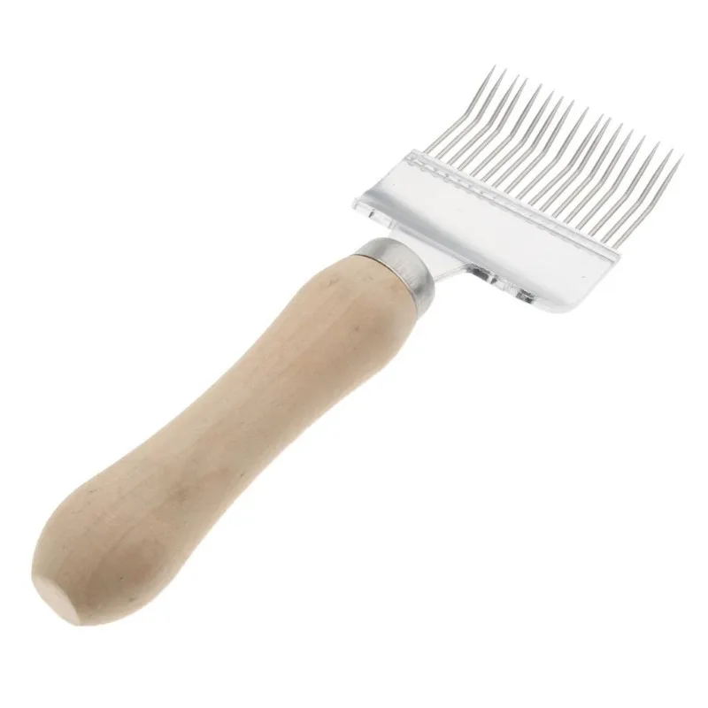 Suitable for Beekeeping Combs, Fork Shaped Honey Cutters, Wooden Handles, Honey Shovels, Beekeeping Tools