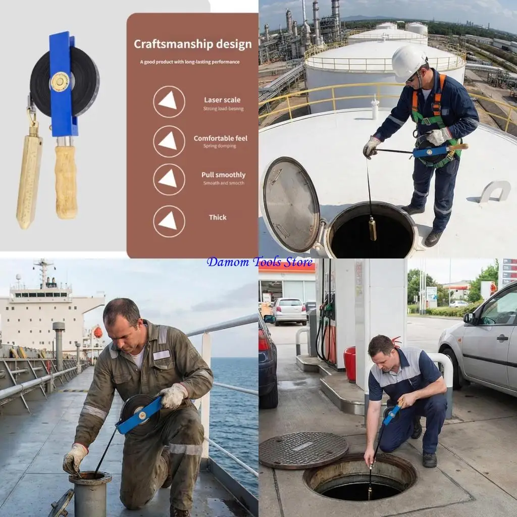 57BE Reliable Oil Measurement Device Carbon Steel Dipstick Featuring Multiple Lengths for Efficient Liquid Level Monitoring