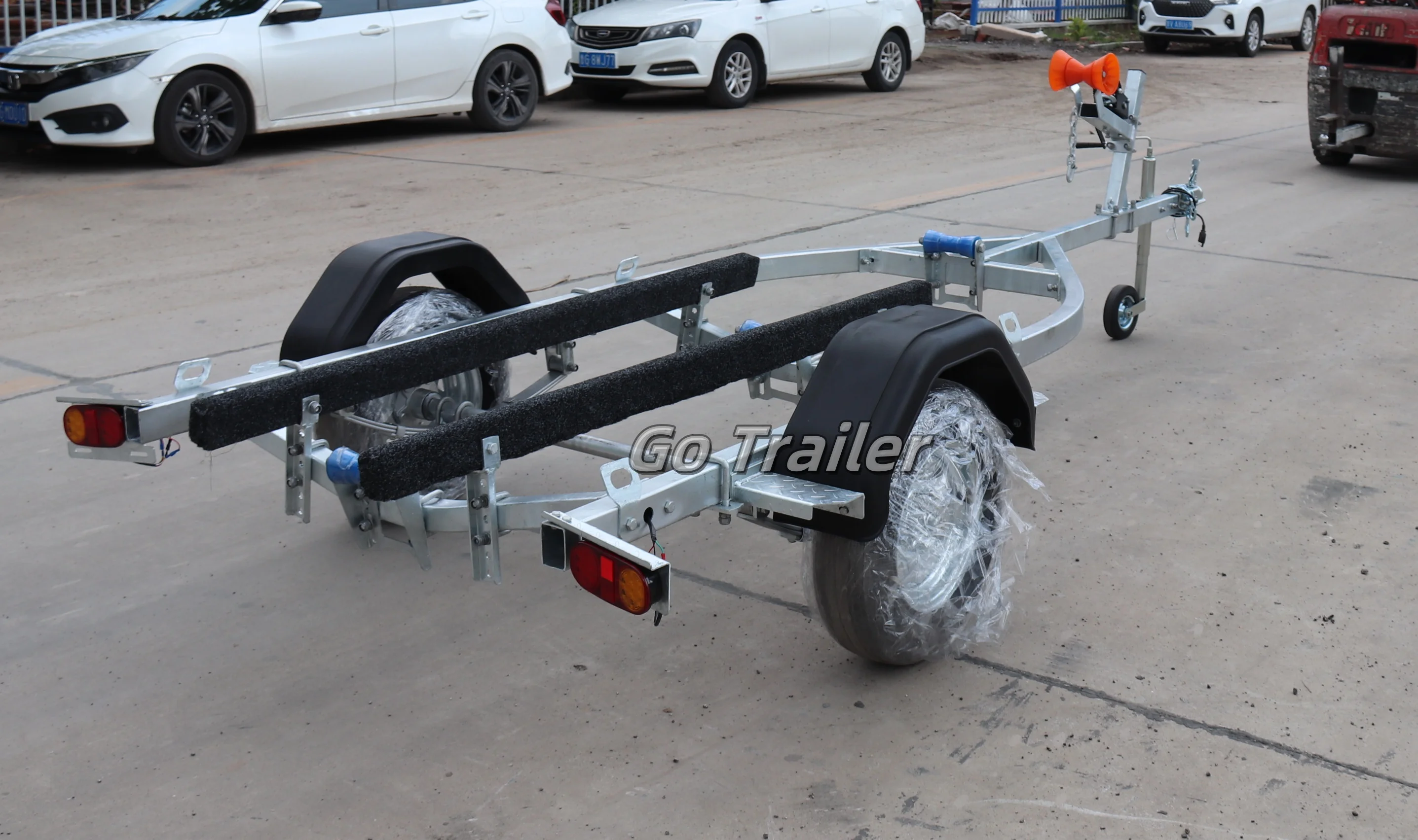 مقطورات القوارب البحرية 3M، مقطورات بطابقين مجلفنة، مقطورات قارب صغيرة مع بطابقين