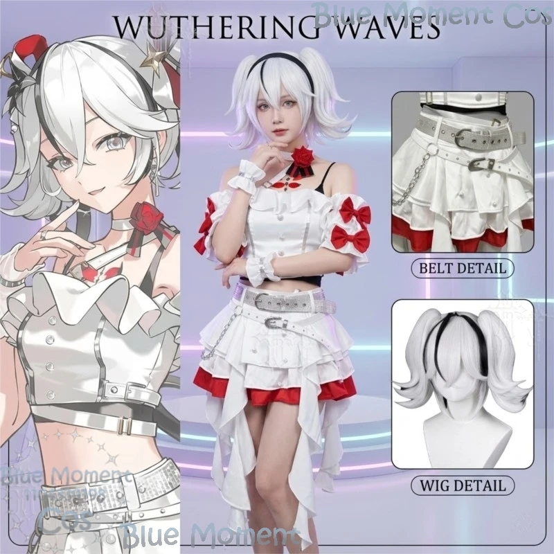 

Wuthering Waves Solar5 Birthday Party Danya Stage Costume Cosplay Outfit Anime Game Character Dress For Women Halloween Party